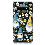Samsung Galaxy S10 Cute White Daisies Gnomes Flowers Floral Double Layer Phone Case Cover