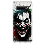 Samsung Galaxy S10 Laughing Joker Painting Graffiti Hybrid Protective Phone Case Cover