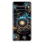 Samsung Galaxy S10 Mandala Geometry Abstract Multiverse Pattern Hybrid Protective Phone Case Cover