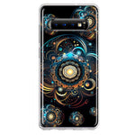 Samsung Galaxy S10 Plus Mandala Geometry Abstract Multiverse Pattern Hybrid Protective Phone Case Cover