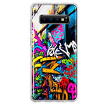 Samsung Galaxy S10 Plus Urban Graffiti Street Art Painting Hybrid Protective Phone Case Cover