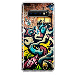 Samsung Galaxy S10 Plus Urban Graffiti Wall Art Painting Hybrid Protective Phone Case Cover
