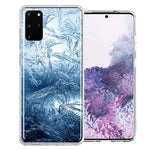 Samsung Galaxy S20 Blue Ice Design Double Layer Phone Case Cover