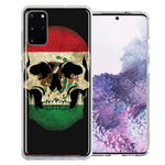 Samsung Galaxy S20 Mexico Flag Skull Design Double Layer Phone Case Cover