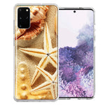 Samsung Galaxy S20 Sand Shells Starfish Design Double Layer Phone Case Cover