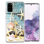 Samsung Galaxy S20 Starfish Net Design Double Layer Phone Case Cover