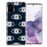 Samsung Galaxy S20 Starry Evil Eyes Design Double Layer Phone Case Cover