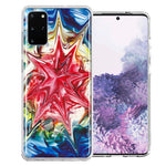 Samsung Galaxy S20 Plus Tie Dye Abstract Design Double Layer Phone Case Cover