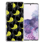 Samsung Galaxy S20 Tropical Bananas Design Double Layer Phone Case Cover