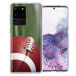 Samsung Galaxy S20 Ultra Football Design Double Layer Phone Case Cover