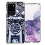 Samsung Galaxy S20 Ultra Motorcycle Chopper Design Double Layer Phone Case Cover