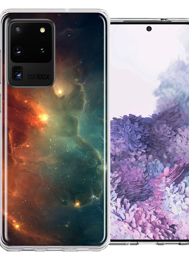 Samsung Galaxy S20 Ultra Nebula Design Double Layer Phone Case Cover