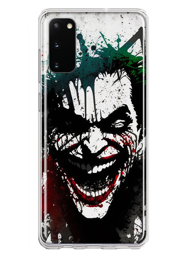Samsung Galaxy S20 Laughing Joker Painting Graffiti Hybrid Protective Phone Case Cover