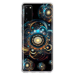 Samsung Galaxy S20 Mandala Geometry Abstract Multiverse Pattern Hybrid Protective Phone Case Cover