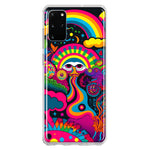 Samsung Galaxy S20 Plus Psychedelic Trippy Hippie Night Walk Hybrid Protective Phone Case Cover