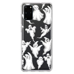 Samsung Galaxy S20 Plus Cute Halloween Spooky Floating Ghosts Horror Scary Hybrid Protective Phone Case Cover