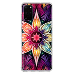 Samsung Galaxy S20 Plus Mandala Geometry Abstract Star Pattern Hybrid Protective Phone Case Cover