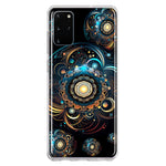 Samsung Galaxy S20 Plus Mandala Geometry Abstract Multiverse Pattern Hybrid Protective Phone Case Cover