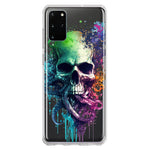 Samsung Galaxy S20 Plus Fantasy Octopus Tentacles Skull Hybrid Protective Phone Case Cover