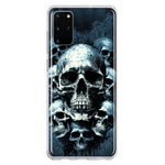 Samsung Galaxy S20 Plus Graveyard Death Dream Skulls Double Layer Phone Case Cover