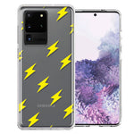 Samsung Galaxy S20 Ultra Electric Lightning Bolts Design Double Layer Phone Case Cover