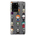 Samsung Galaxy S20 Ultra Cute Classic Halloween Spooky Cartoon Characters Hybrid Protective Phone Case Cover