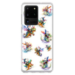 Samsung Galaxy S20 Ultra Cute Fairy Cartoon Gnomes Dragons Monsters Hybrid Protective Phone Case Cover