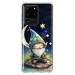Samsung Galaxy S20 Ultra Stars Moon Starry Night Space Gnome Hybrid Protective Phone Case Cover