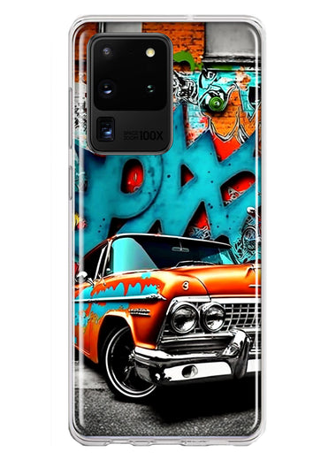 Samsung Galaxy S20 Ultra Lowrider Painting Graffiti Art Hybrid Protective Phone Case Cover
