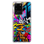 Samsung Galaxy S20 Ultra Urban Graffiti Street Art Painting Hybrid Protective Phone Case Cover