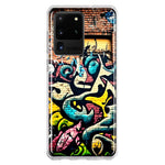 Samsung Galaxy S20 Ultra Urban Graffiti Wall Art Painting Hybrid Protective Phone Case Cover