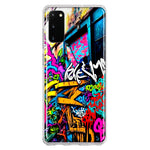 Samsung Galaxy S20 Urban Graffiti Street Art Painting Hybrid Protective Phone Case Cover