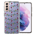 Samsung Galaxy S21 Vintage Christmas Lights Design Double Layer Phone Case Cover
