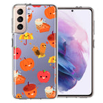 Samsung Galaxy S21 Plus Thanksgiving Autumn Fall Design Double Layer Phone Case Cover