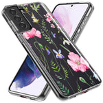 Samsung Galaxy S21 Spring Pastel Wild Flowers Summer Classy Elegant Beautiful Hybrid Protective Phone Case Cover