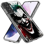 Samsung Galaxy S9 Laughing Joker Painting Graffiti Hybrid Protective Phone Case Cover