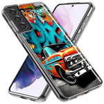 Samsung Galaxy S21 Lowrider Painting Graffiti Art Hybrid Protective Phone Case Cover