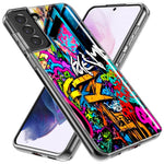Samsung Galaxy Note 10 Plus Urban Graffiti Street Art Painting Hybrid Protective Phone Case Cover