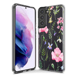 Samsung Galaxy S10e Spring Pastel Wild Flowers Summer Classy Elegant Beautiful Hybrid Protective Phone Case Cover