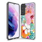 Samsung Galaxy Note 10 Plus Hawaiian Vibes Hibiscus Flowers Monstera Vacation Summer Hybrid Protective Phone Case Cover