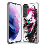 Samsung Galaxy Note 10 Evil Joker Face Painting Graffiti Hybrid Protective Phone Case Cover