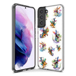 Samsung Galaxy Note 10 Cute Fairy Cartoon Gnomes Dragons Monsters Hybrid Protective Phone Case Cover