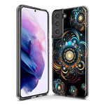 Samsung Galaxy S10 Plus Mandala Geometry Abstract Multiverse Pattern Hybrid Protective Phone Case Cover