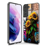 Samsung Galaxy S20 Plus Sunflowers Graffiti Painting Art Hybrid Protective Phone Case Cover