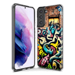 Samsung Galaxy S9 Urban Graffiti Wall Art Painting Hybrid Protective Phone Case Cover