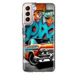 Samsung Galaxy S21 Lowrider Painting Graffiti Art Hybrid Protective Phone Case Cover