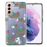 Samsung Galaxy S21 Plus Cute Otter Design Double Layer Phone Case Cover