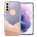Samsung Galaxy S21 Desert Mountains Design Double Layer Phone Case Cover