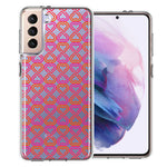 Samsung Galaxy S21 Plus Infinity Hearts Design Double Layer Phone Case Cover