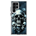 Samsung Galaxy S23 Ultra Graveyard Death Dream Skulls Double Layer Phone Case Cover